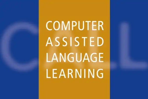 A graphic with the words Computer Assisted Language Learning