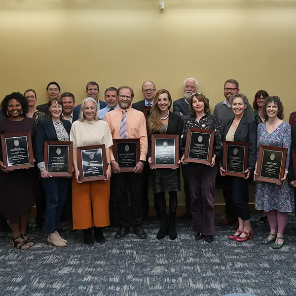 Faculty Honored for Excellence in Teaching at College Convocation